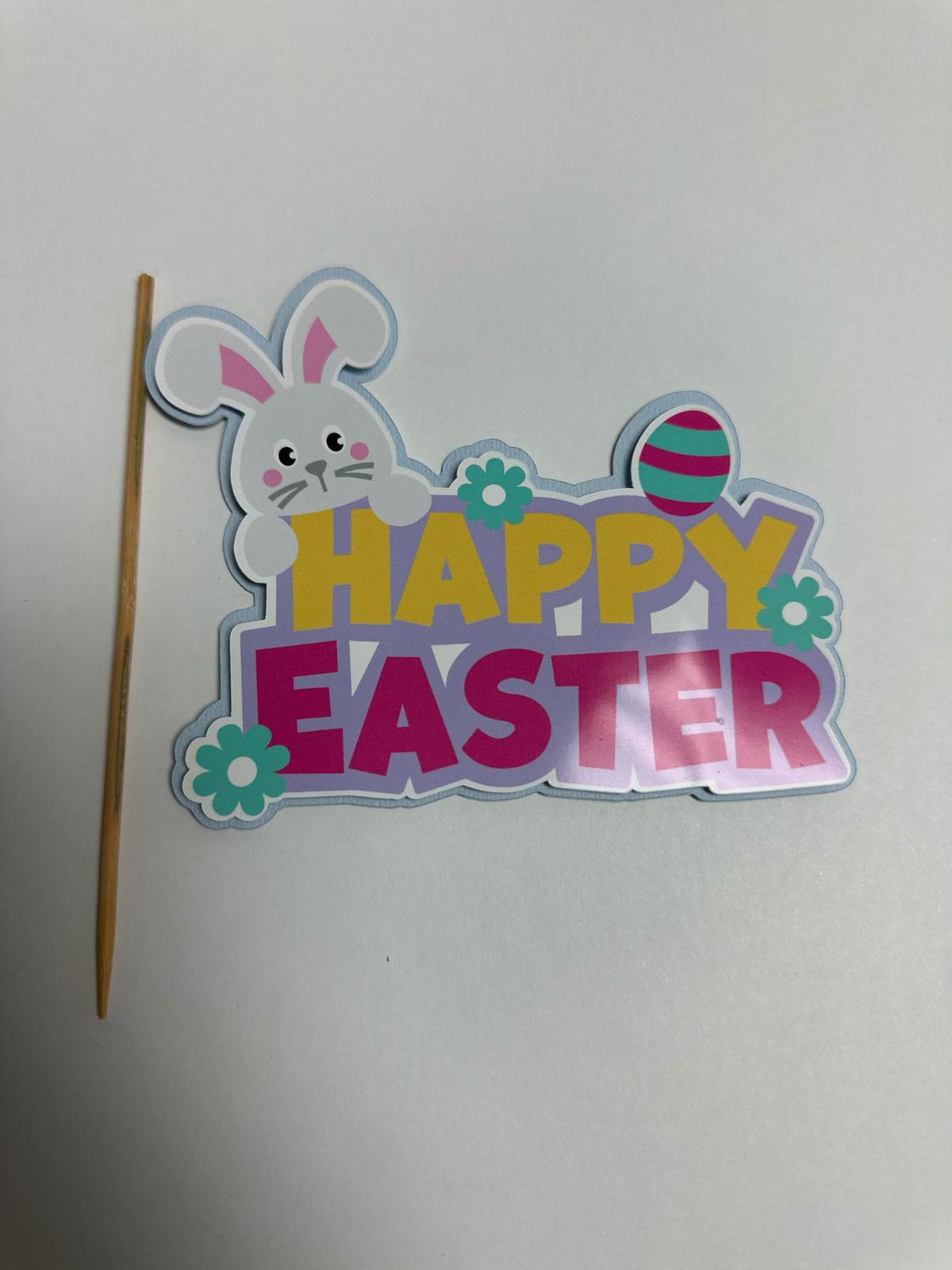 Happy Easter CakeTopper