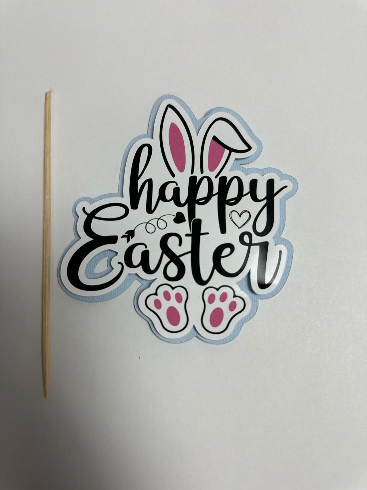 Happy Easter CakeTopper