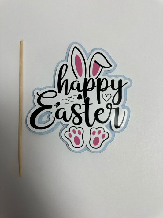 Happy Easter CakeTopper