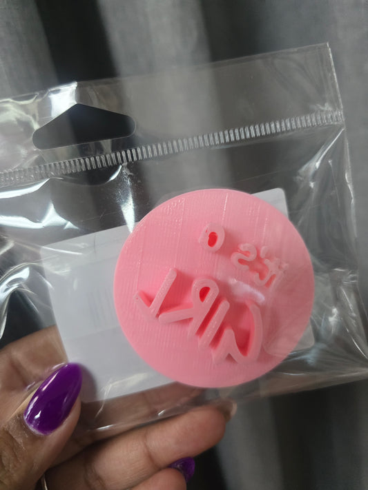 It's a Girl Stamp